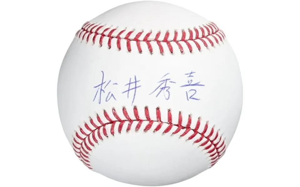 Hideki Matsui New York Yankees Autographed Baseball - Kanji Signature