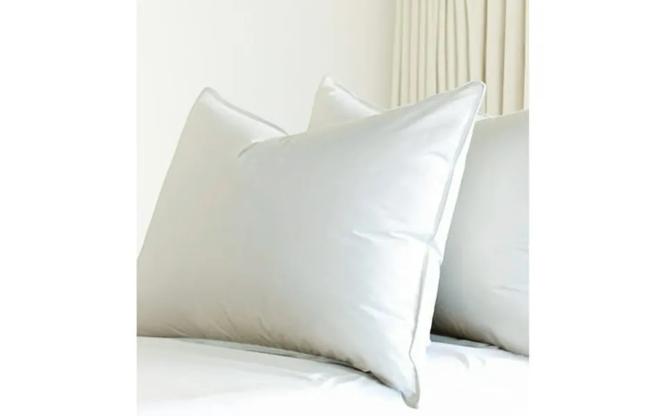 Highland Feather Tencel Natural Cotton Shell 600 Fill Power White Goose Down Cooling Cloud-like Pillow Manufactured In C