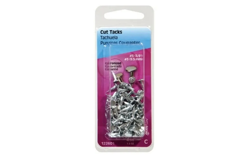 Hillman No. 18 X 7 8 In. L Galvanized Silver Steel Cut Tacks 1 Pk