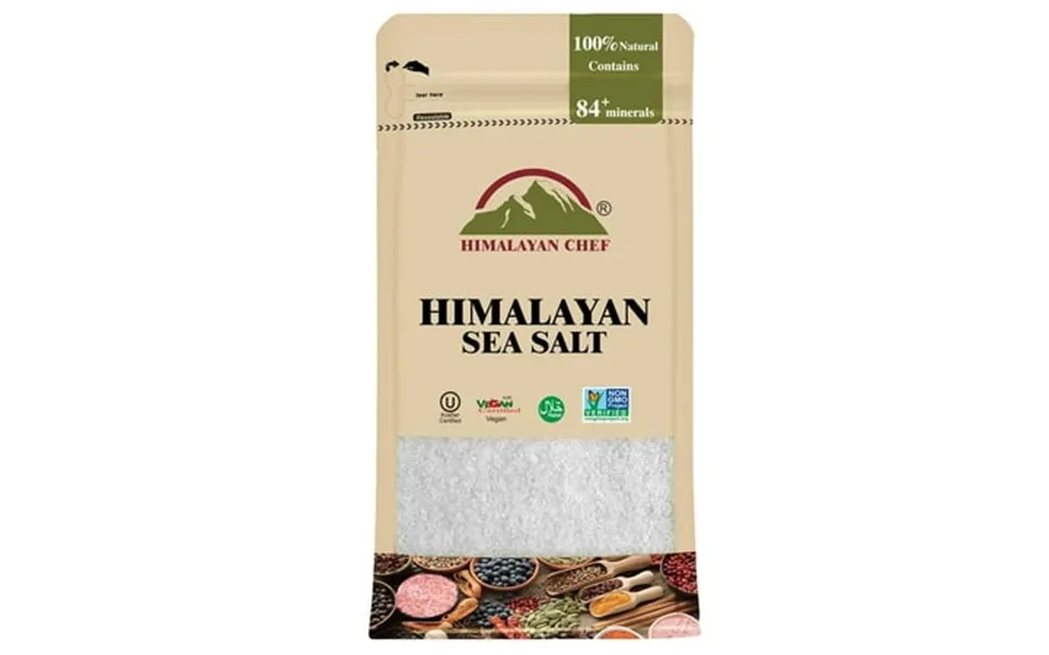 Himalayan Sea Salt All-natural Fine Grain 48 Ounce Sea Salt Bag Unrefined Mineral Salt For Daily Cooking