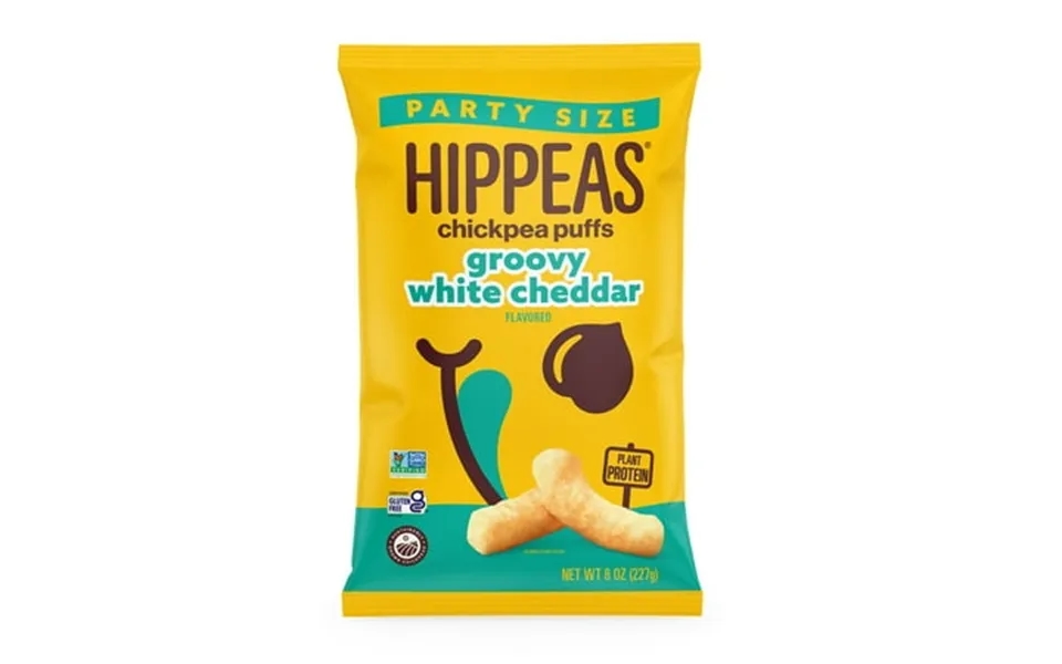Hippeas - Puffs White Cheddar 8 Oz Party Size