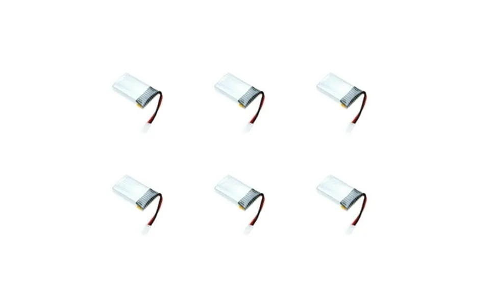 Hobbyflip Battery 3.7v 360mah 25c Lipo 360mah37v Compatible With Walkera Genius Cp V2 6 Pack