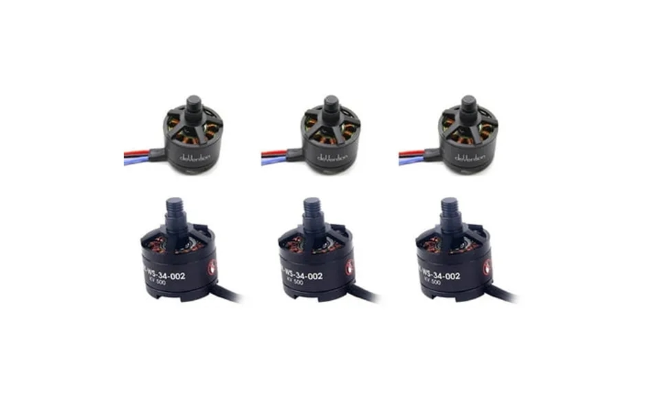 Hobbyflip Dextrogyrate And Levogyrate Brushless Motors For 3 Each Compatible With Walkera Tali H500