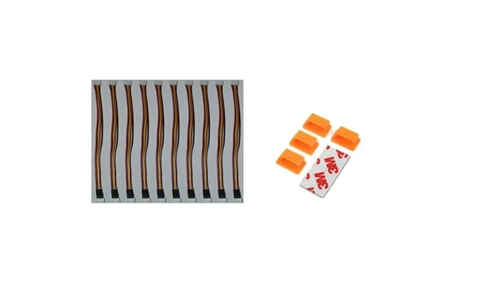 Hobbyflip Jst-xh 4s 14.8v Cable 20cm 10 Pack W Cable Wire Helper 4pcs Compatible With Rc Drone Multi-rotor