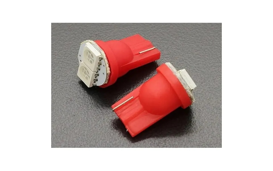 Hobbyflip Red Night Flying Led Corn Light 12v 0.4w 2 Led 2pcs Compatible With Rc Aircraft