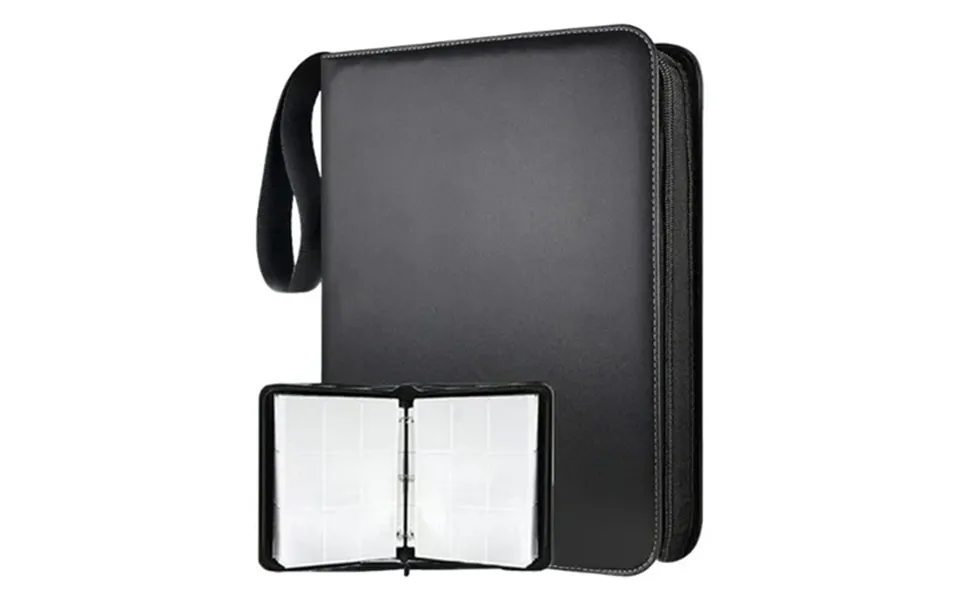 Hodwiequ Card Binder Premium Zip Trading Card Binder 720 Double Sided Pocket Pu Card Collection Binder Collector Card Al
