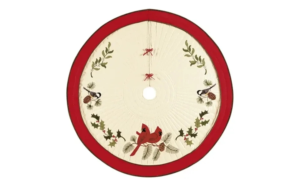 Holiday Song Birds Tree Skirt
