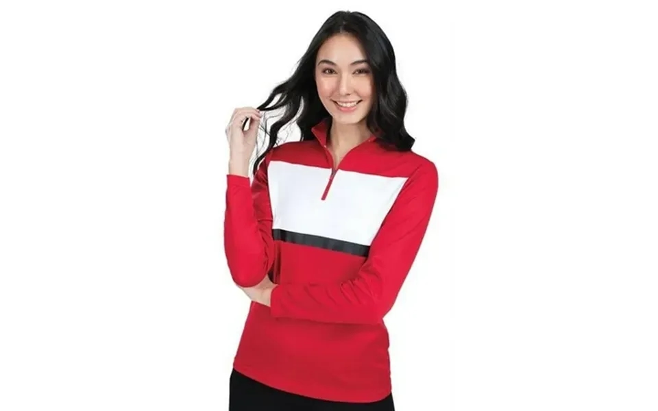 Holloway Sportswear Xl Womens Prism Bold 1 4 Zip Pullover Royal White 222791