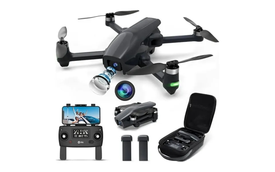 Holy Stone Hs710 Drone For Adults With 4k Camera Foldable Gps Rc Quadcopter With 2 Batteries 50 Min Flight Time Gifts To