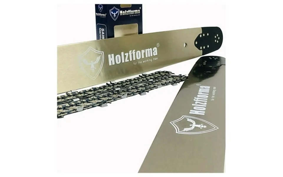 Holzfforma 25inch Guide Bar & Full Chisel Saw Chain Combo 3 8