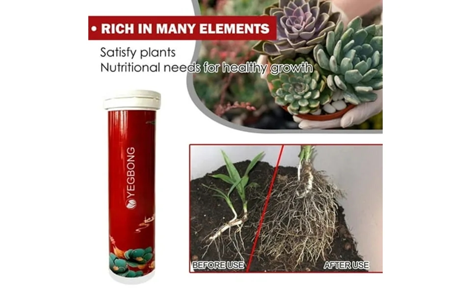 Home Gardening Universal Slow-release Tablet Organic Fertilizer 22 Pc Concentrated All-purpose Fertilizer Ease Plant Foo