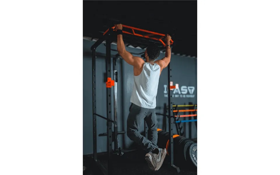 Home Gym Power Cage Set With 1000lbs Capacity Adjustable Pullup Squat Rack And Comprehensive Barbell Rack - 210lb Weight