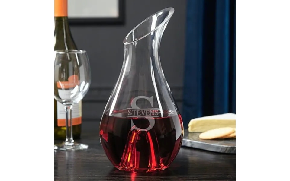 Homewetbar Oakmont Personalized Wine Decanter