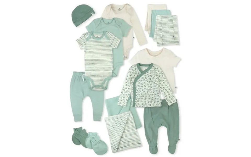 Honest Baby Clothing Baby Boy Or Girl Gender Neutral Organic Cotton Welcome Home Gift Set 15 Piece Newborn-6 Months