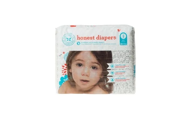Honest Company Baby Diapers Size 5 Skulls 25 Count product image