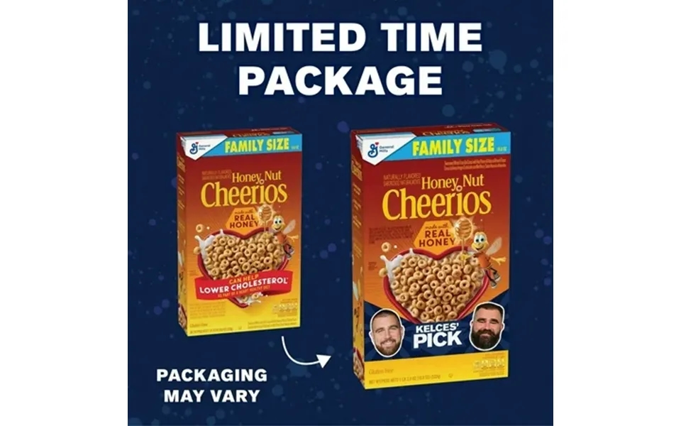 Honey Nut Cheerios Heart Healthy Gluten Free Breakfast Cereal Family Size 18