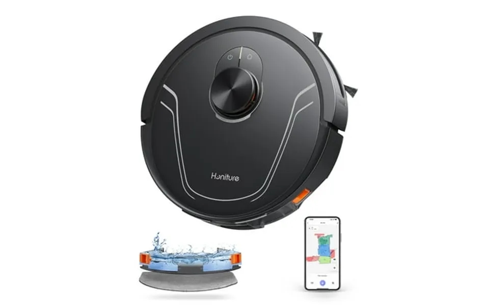 Honiture Robot Vacuum Cleaner Lidar Navigation 5000pa 180mins Smart Robot Vacuum And Mop Combo With App Alexa Control Fo