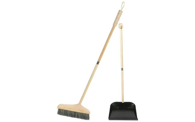 Honmeet Broom And Dustpan Set Wood Assorted Color 1set 36.2x10 product image