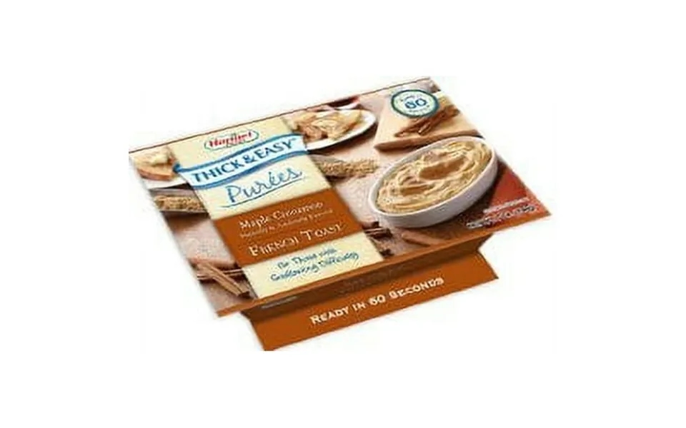 Hormel Food Sales Puree Thick & Easy Purees 7 Oz. Tray Maple Cinnamon French Toast Ready To Use Puree Case Of 7