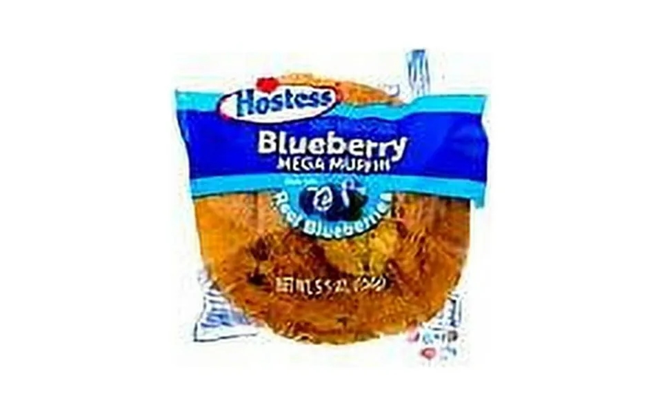 Hostess Blueberry Jumbo Muffin Single-serve Caddy 15 Ounces 3 Count