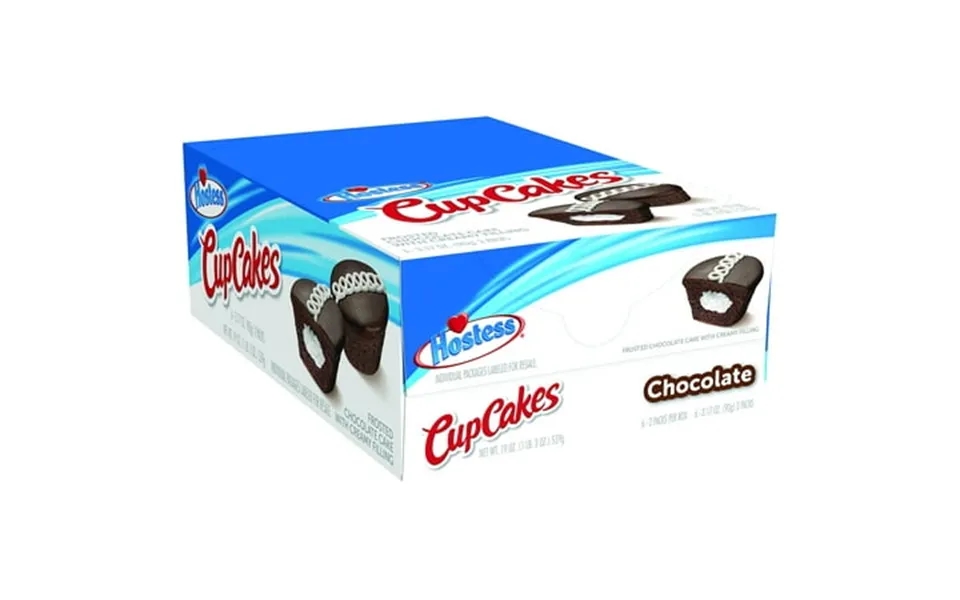 Hostess Chocolate Cup Cakes 6- 3.17 Oz Innerpack Of 6