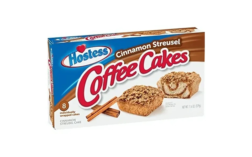 Hostess Cinnamon Streusel Coffee Cake - 8ct 11.6oz
