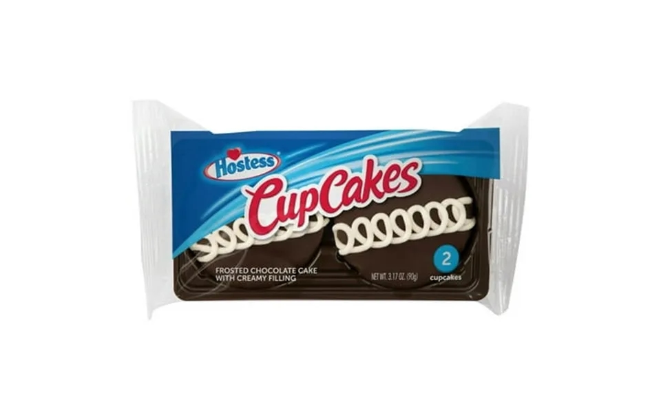 Hostess Cup Cakes Chocolate Single Serve 3.17 Oz 2 Count Wide Pack Of 2