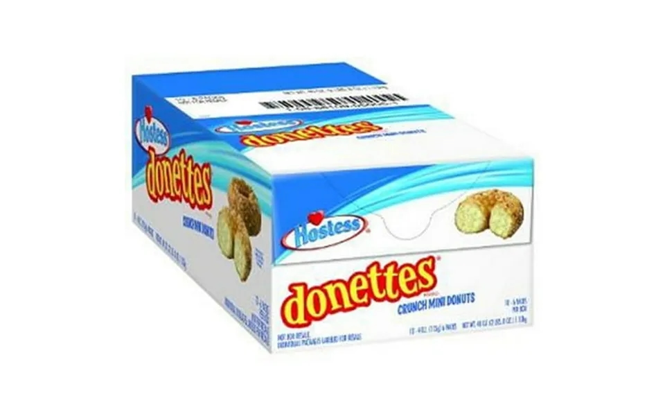 Hostess Donettes 10 6pk Crunch Mini - Pack Of 10