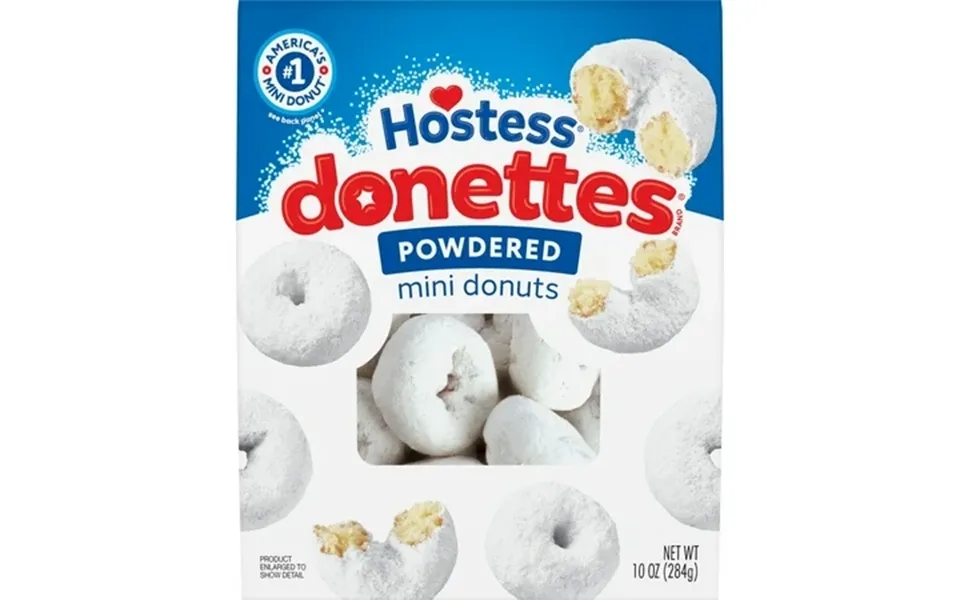 Hostess Donettes Powdered Mini Donuts 10 Oz Bag