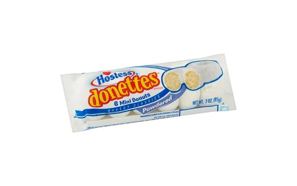 Hostess Donut Powdered 6pk - 1 Ct. Of Box 10