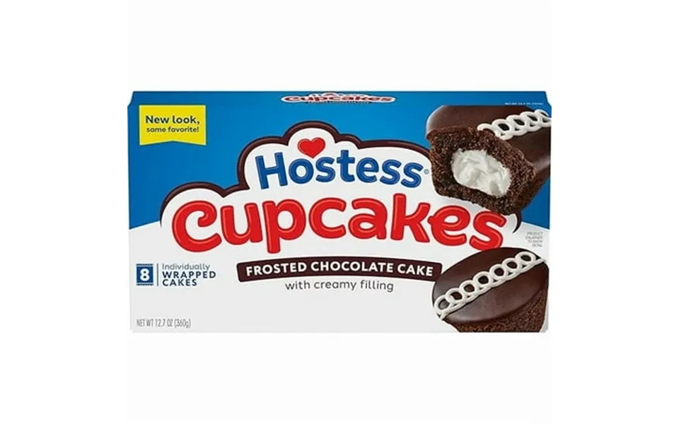 Hostess Frosted Chocolate Cupcakes 8 Ct Classic Chocolate Bliss With A Creamy Twist