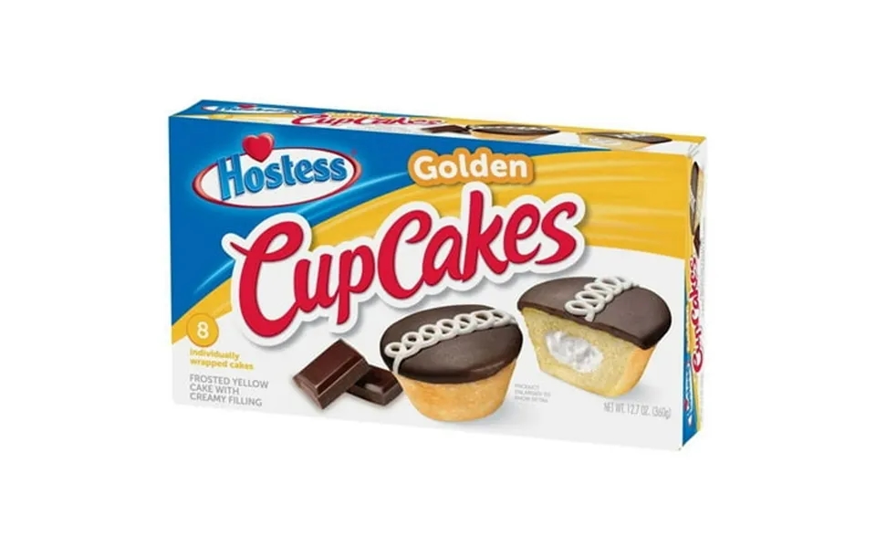 Hostess Golden Cupcake 12.7 Ounce -- 6 Per Case.