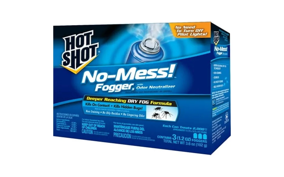 Hot Shot Hg-20177 No-mess Insect Fogger 3.5 Oz Each