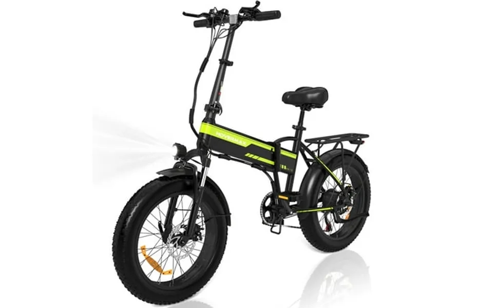 Hovermax 750w Electric Bike 20x4.0 Electric Bicycle For Adults With Removable 48v 12ah Battery 7 Speed Commuter Bike For