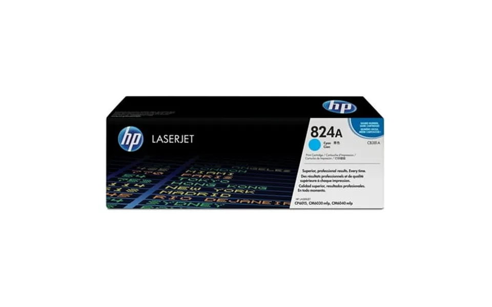 Hp 824a Cyan Original Laserjet Toner Cartridge 21 000 Pages Cb381a