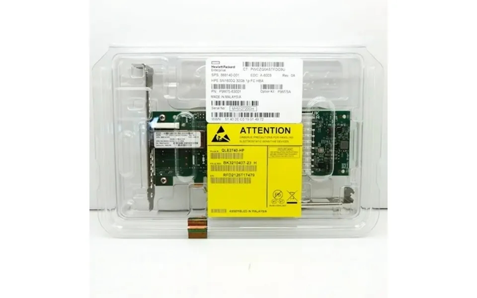Hp Sn1600q 32gb 1p Fc Host Bus Adapter 868140-001 Qle2740-hp P9m75a-63001