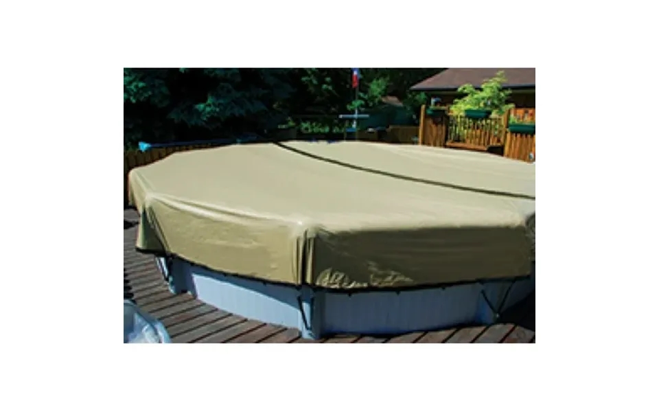 Hpi Ultimate 15 X 30 Oval Winter Cover With 4 Overlap For Above Ground Pools