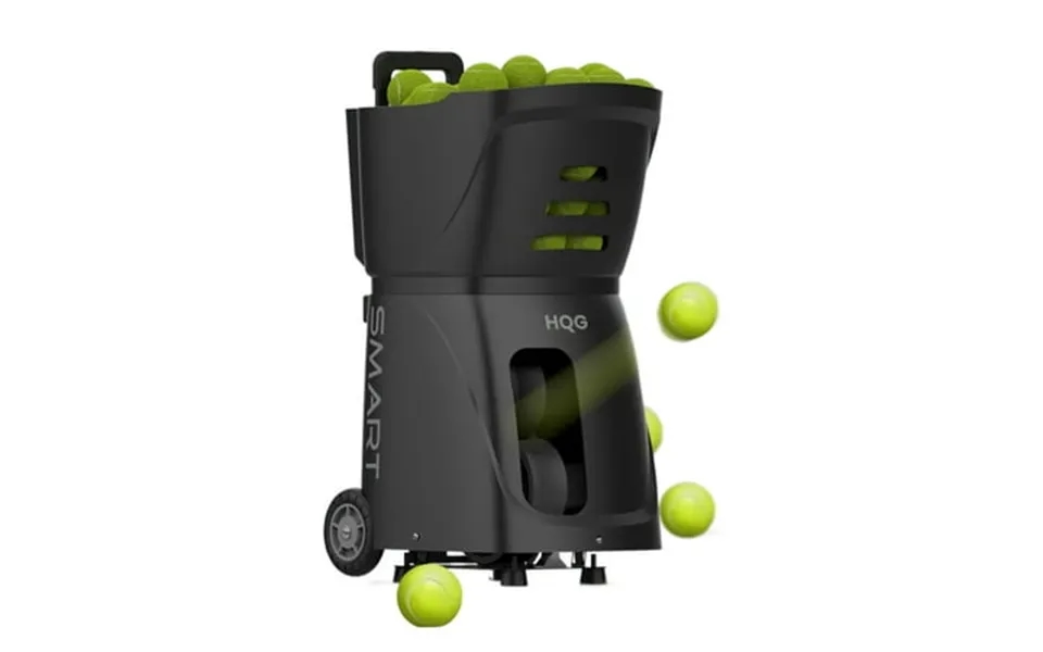 Hqg Tennis Ball Throwing Apparatus High-capacity Remote-controlled Tennis Pitching Machine With Advanced Settings Portab