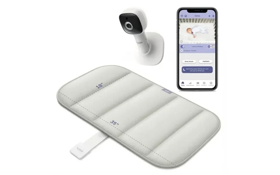 Hubble Connected Dream Bundle Non-wearable Smart Wi-fi Enabled Baby Movement Monitor - Hd Baby Camera With Soothing Soun