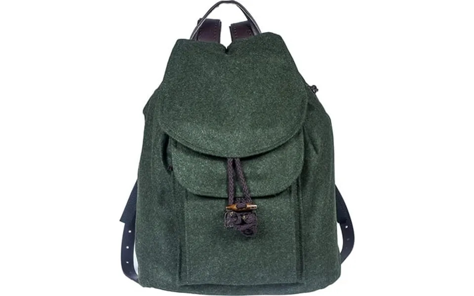 Hubertus Classic German Narrow High 20l Backpack Green Superior 100% Organic Loden Wool 15