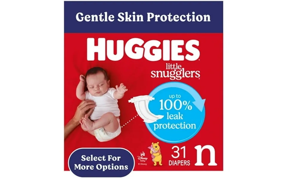 Huggies Little Snugglers Baby Diapers Size Newborn Up To 10 Lbs 31 Ct Select For More