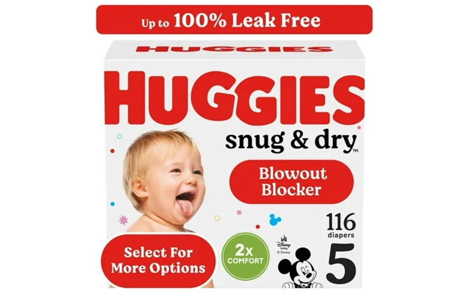 Huggies Snug & Dry Baby Diapers Size 5 27 Lbs 116 Ct Select For More Options