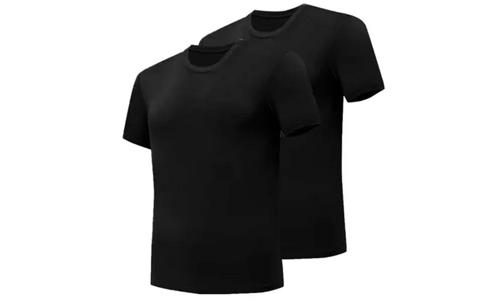 Hvyesh Athletic Shirts For Men Short Sleeve Moisture Wicking Workout T-shirts Casual Crewneck Cotton Shirts Bodybuildin