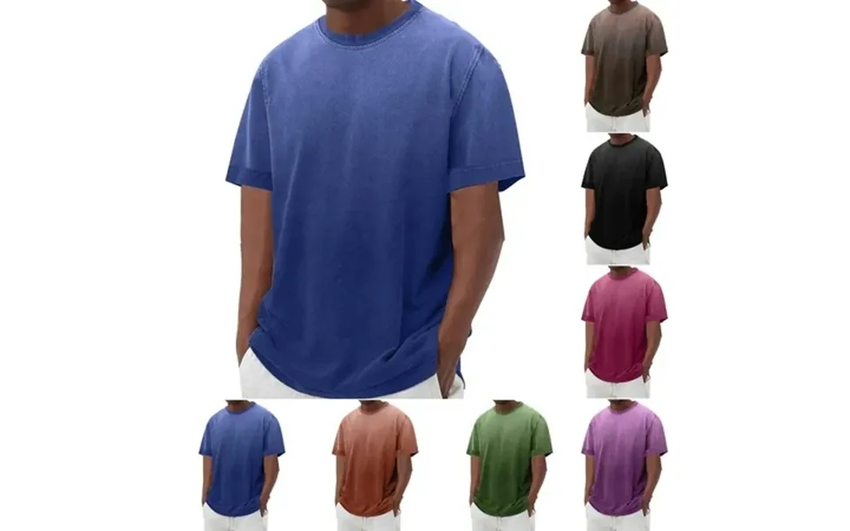 Hvyesh Workout Shirts For Men Tie Dye T Shirts Short Sleeve Quick Dry Athletic Gym T Shirt Moisture Wicking Men Shirt