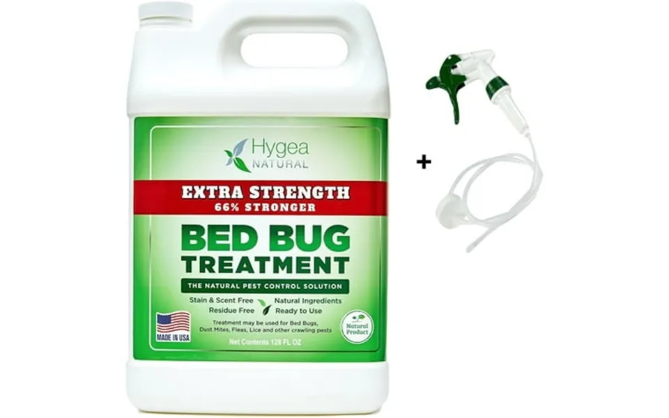 Hygea Natural Lice Mite And Bed Bug Spray Treatment Insect Killer Extra Strength 128 Fl Oz