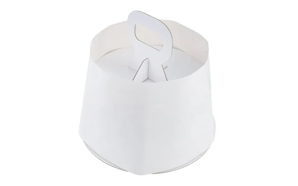 Hytrove Cake Box White 1set 10.2x10.2x10.2in Paper