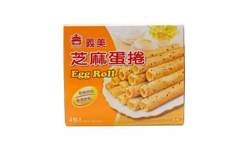 I Mei Sesame Egg Roll Family Pack 6.35 Oz Baked Cookie Rolls