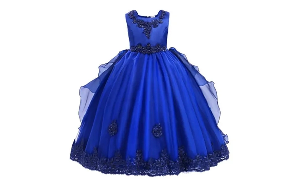 Ibtom Castle Toddler Kids Girls Flower Dress Formal Princess Puffy Tulle Dresses Bridesmaid Wedding Communion Birthday P