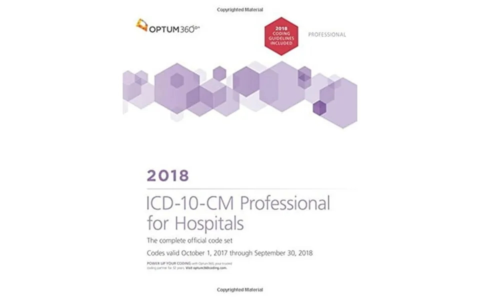 Icd-10-cm Professional For Hospitals 2018 Paperback By Optum 360
