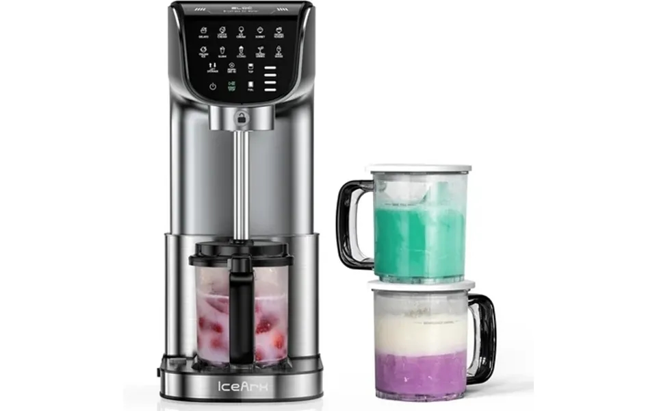 Ice Cream Maker 11-in-1 Frozen Treat Maker For Gelato Sorbet Milkshakes Mix-ins 3 Pcs 19oz Pints Brushless Motor Ice Cre